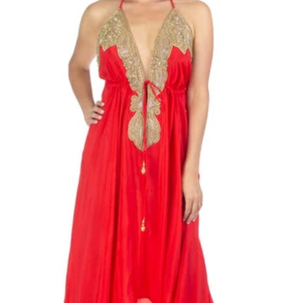 Manish Vaid Red Dress